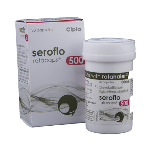 Salmeterol and Fluticasone Propionate Powder for Inhalation I.P. (Seroflo Rotacaps 500)