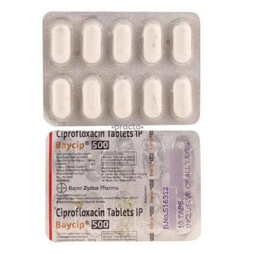 Ciprofloxacin Tablet Ip 500 Mg General Medicines