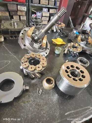 Komatsu Excavator Hydraulic Pump Repair