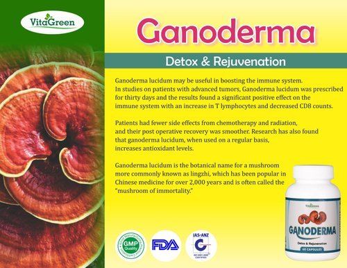 Ganoderma Capsules - 60 Caps (500mg)