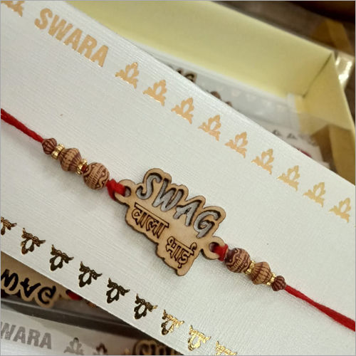 Wooden Art Rakhi