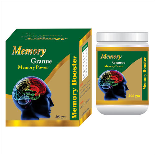 Memory Booster Age Group: For Adults