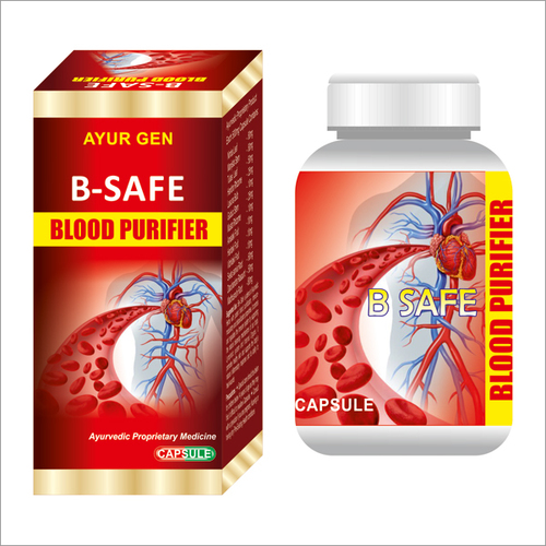 B-Safe Blood Purifier Capsules Age Group: For Adults