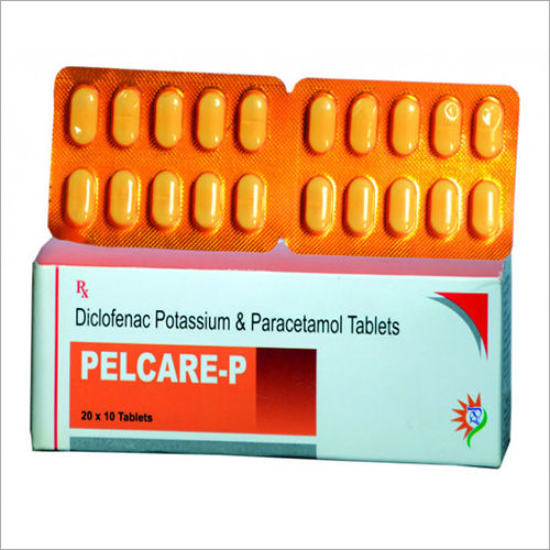 Diclofenac Potassium and Paracetamil Tablets