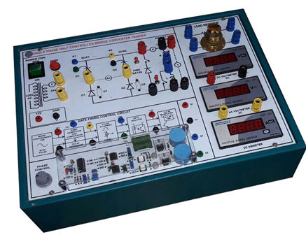 SCR SINGLE PHASE HALF CONTROLLED BRIDGE CONVERTER