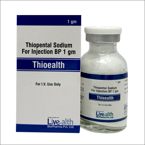 1g Thiopental Sodium For Injection BP