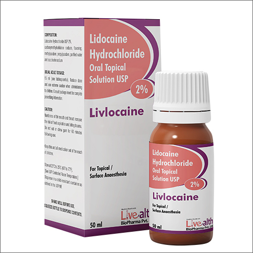 Lidocaine HCl Oral Topical Solution USP