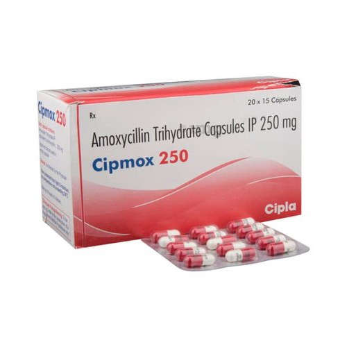 Amoxicillin Trihydrate Capsules IP 250