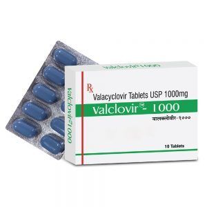 Valacyclovir  Tablets USP 1000 mg