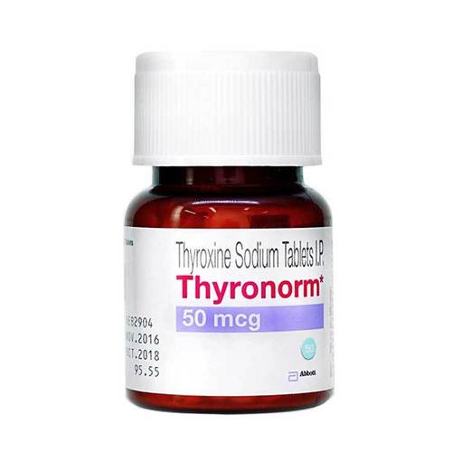 Thyroxine Sodium Tablets IP 50 mcg