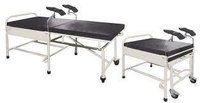 Iron Obstetric Delivery Bed (2 Section Top)