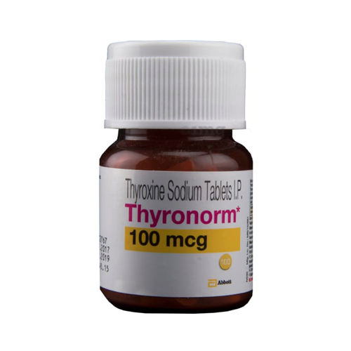 Thyroxine Sodium Tablets Ip 100 Mcg General Medicines