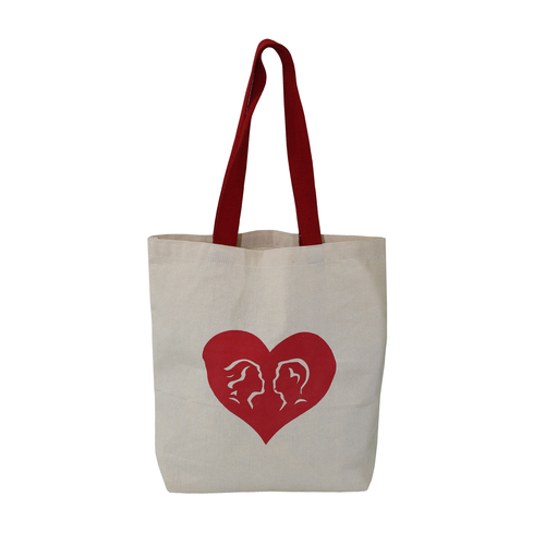 8 Oz Natural Cotton Tote Bag With Web Handle