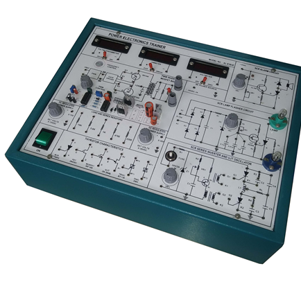 POWER ELECTRONICS TRAINER (WITH 6 ON BOARD APPLICATIONS)