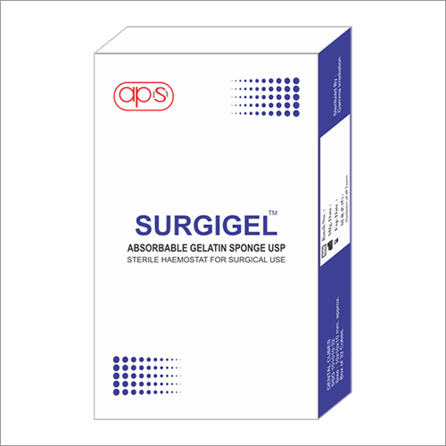Dental Cubes Absorbable Gelatin Sponge USP By A.P.S. SURGICALS PRIVATE LIMITED