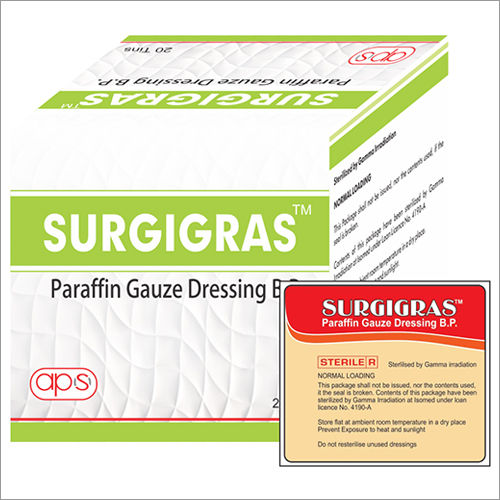 Paraffin Gauze Dressing BP