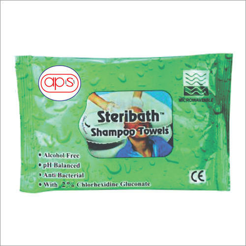 Anti Bacterial Shampoo Wipes