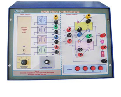 SINGLE PHASE CYCLOCONVERTER TRAINER By MICRO TECHNOLOGIES