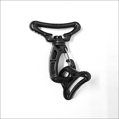 Black Plastic Snap Hook