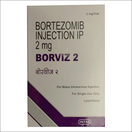 Bortezomib Injection IP - 2mg Liquid Formulation | Anti-Cancer General Medicine, Store in Dry Place, Administer As Per Doctor Instruction