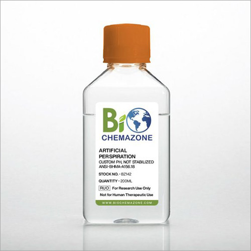 Artificial Perspiration - Custom pH, Not Stabilized ANSI-BHMA A156.18 (BZ142)