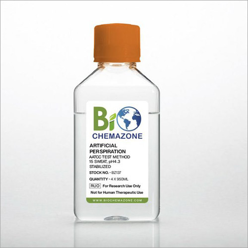 Artificial Perspiration, AATCC TM15 Sweat pH 4.3 Stabilized (BZ137)