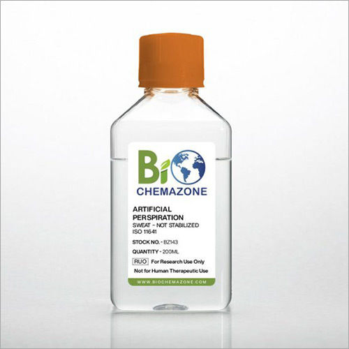 Artificial Perspiration, ISO 11641 Sweat - Not Stabilized. 200ml (BZ143)