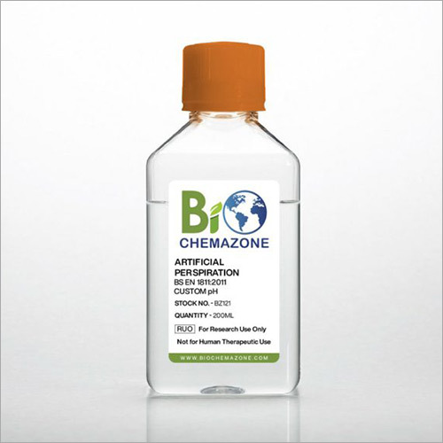 BS EN 1811-2011, Artficial Perspiration Custom pH (BZ121)