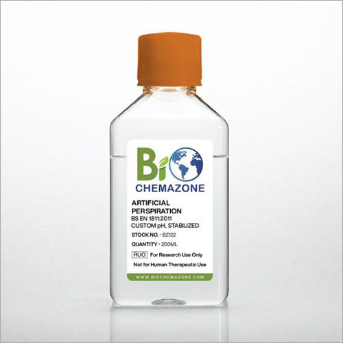 BS EN 1811-2011, Artficial Perspiration, Custom pH, Stabilized (BZ122)