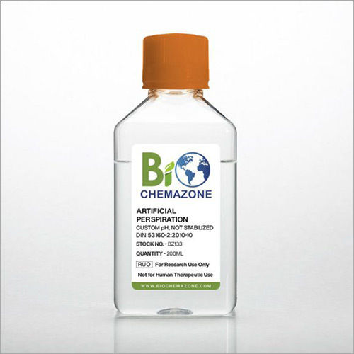 DIN 53160-2-2010-10 Artificial Perspiration - Custom pH, Not Stabilized. 200ml (BZ133)