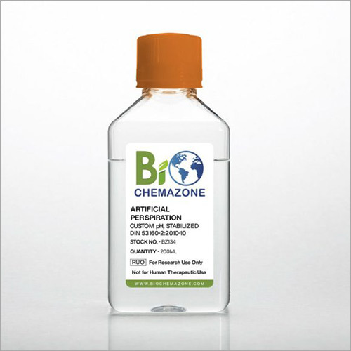 DIN 53160-2-2010-10 Artificial Perspiration - Custom pH, Stabilized. 200ml (BZ134)