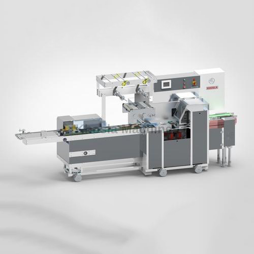 On Edge Biscuit Wrapping Machine