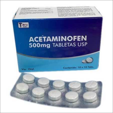 Acetaminofen Tablets 500 mg