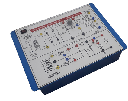 SCR SINGLE PHASE FULL CONTROLLED CONVERTER USING UJT FIRING