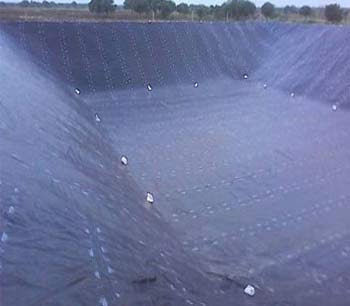 Gril 300 Micron Hdpe Geomembranefarm Pond Liner Sheet