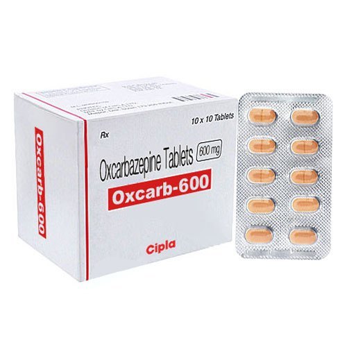Oxcarbazepine 600 mg tablet