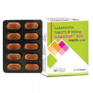 Gabapentin Capsules I.P. 800 mg (Gabatop)