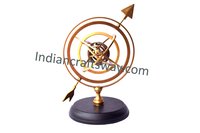 Antique Rasin Compass Ba Finish With Blk Base