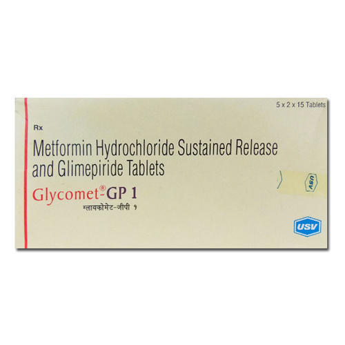 Metformin Hydroloride Sustained Release and Glimepiride Tablets (Glycomet GP 1)