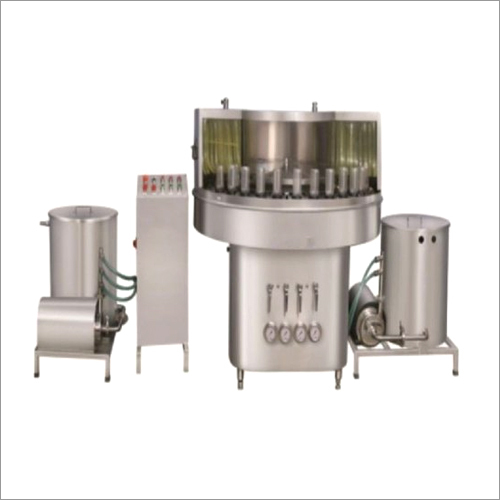 Semi Automatic Rotary Bottle Washing Machine Power: 15 Watt (W)