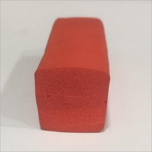 SAGA Red Silicon Rubber Sponge By SAGA ELASTOMER PVT. LTD.