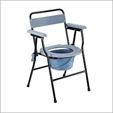 Eco-Friendly Folding Commode Chair