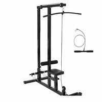 Lat Home Gym Fitness Pull Down Machine, Exercise Equipment's -black) Application: Tone Up Muscle