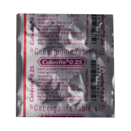 Cabergoline Tablet I.P. (Caberlin) 0.25 mg