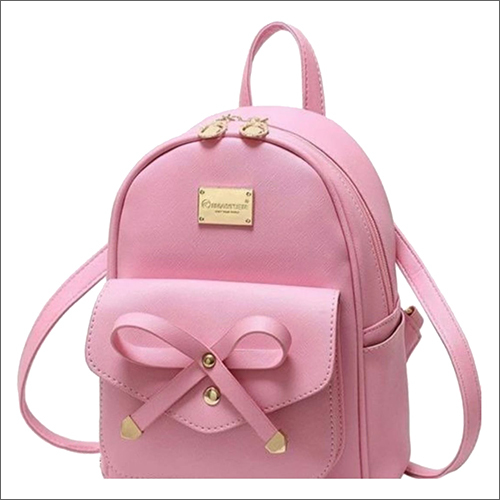 Ladies Pink Pittu Bag