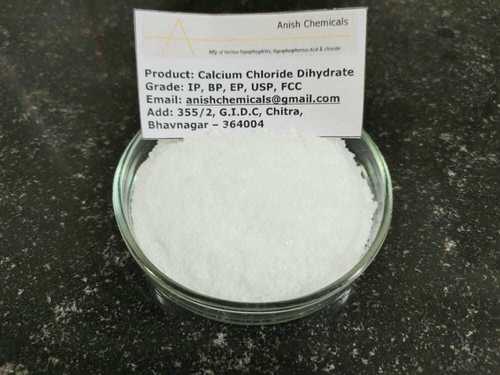 Calcium Chloride Dihydrate Cas No: 10035-04-8