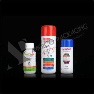 Plastic Pharma Bottle Set 