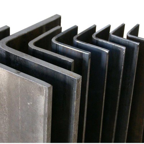 MS Angle - Alloy Steel, 19MM to 90MM Width, 3MM to 10MM Thickness, Mill Finish, Grade A | Industrial Applications, Length Up to 7MTR, Black Color