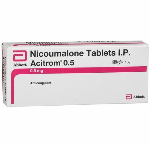 Nicoumalone Tablets I.P. 0.5 Mg General Medicines