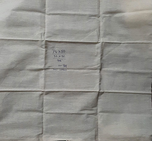 Warm 36 Inch 100Gm 100% Cotton Fabric